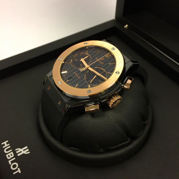 Hublot Classic Fusion 45 Chronograph Ceramic King Gold