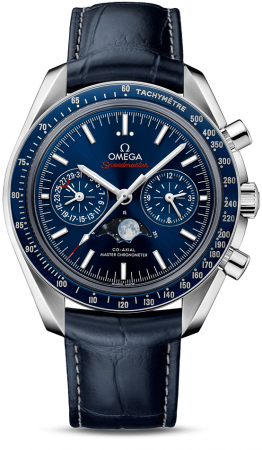 Omega Speedmaster Two Counters Co-Axial Chronometer Moonphase Chronograph 44.25 mm 304.33.44.52.03.001