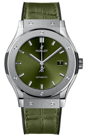 Hublot Classic Fusion Titanium Green 42 mm 542.NX.8970.LR