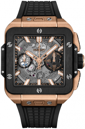 Hublot Square Bang Unico King Gold Ceramic 42 mm 821.OM.0180.RX