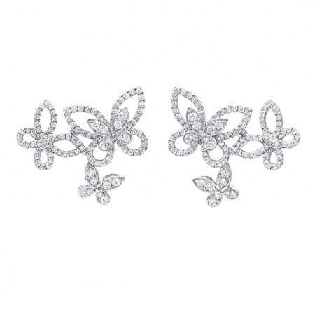 Серьги Graff Butterfly Earrings RGE 1610
