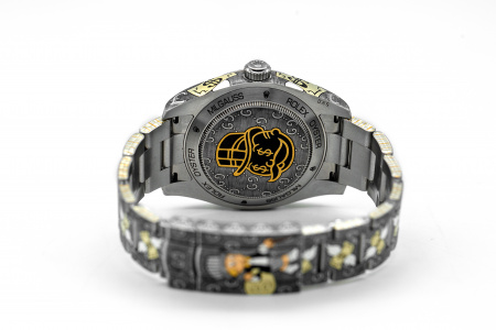 Rolex Oyster Milgauss Alec Monopoly Edition 40 mm 116400 Hand-Engraved CUSTOM