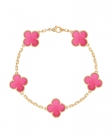 Браслет Van Cleef & Arpels Vintage Alhambra 5 Motifs VCARPQZI00