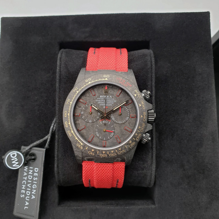 Rolex DiW Daytona Carbon Red Edition UP Unique Piece CUSTOM