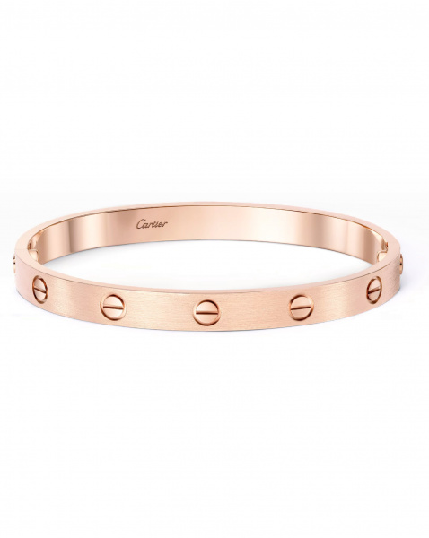 Браслет Cartier Love Bracelet Brushed Finish B6079917