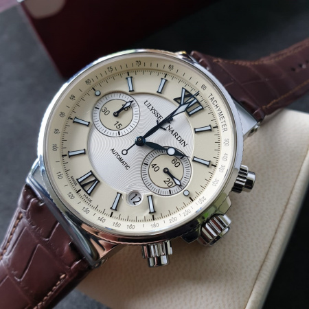 Ulysse Nardin Maxi Marine Chronograph 41 mm 353-66/314