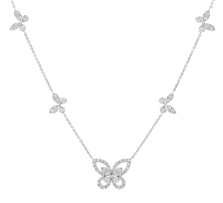 Подвеска Graff Multi Butterfly Silhouette Diamond Pendant RGP 746