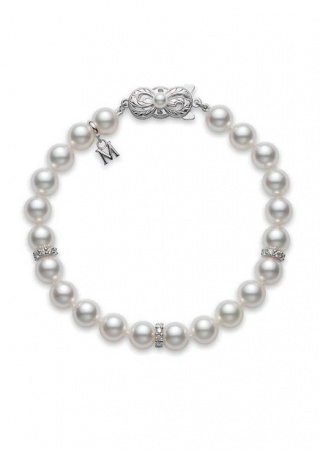 Браслет Mikimoto Akoya Pearl PDL75107WG613