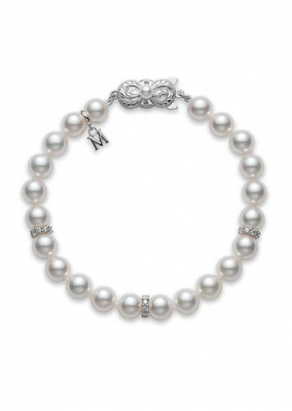 Браслет Mikimoto Akoya Pearl PDL75107WG613