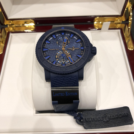 Ulysse Nardin Marine Diver Blue Ocean Limited Edition 45.8 mm 263-99LE-3C