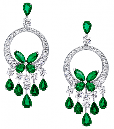Серьги Graff Classic Butterfly Chandelier Earrings