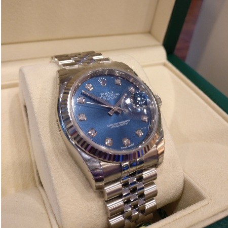 Rolex Datejust 36 Steel and White Gold 116234