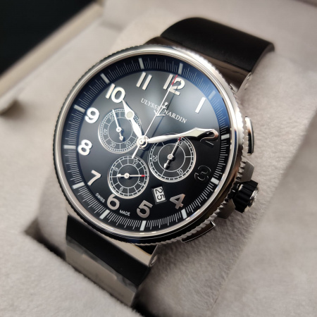 Ulysse Nardin Marine Chronograph Manufacture 43mm 1503-150-3/62