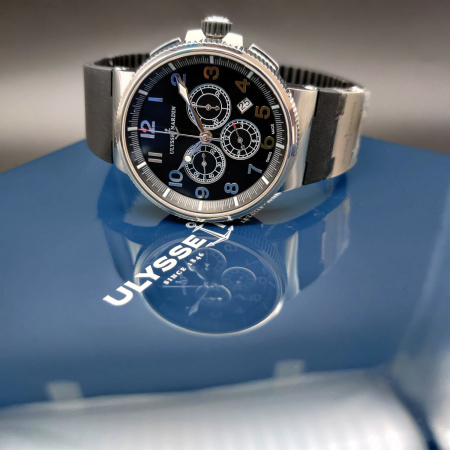Ulysse Nardin Marine Chronograph Manufacture 43mm 1503-150-3/62