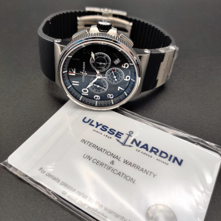 Ulysse Nardin Marine Chronograph Manufacture 43mm 1503-150-3/62