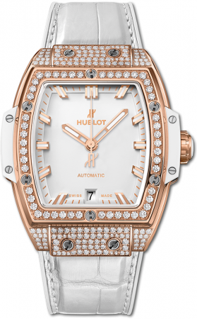 Hublot Spirit of Big Bang King Gold White Pave 39 mm 665.OE.2080.LR.1604