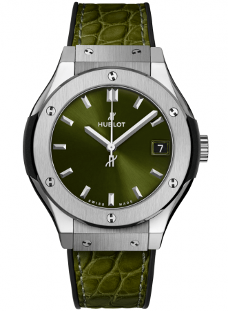 Hublot Classic Fusion Titanium Green 33 mm 581.NX.8970.LR