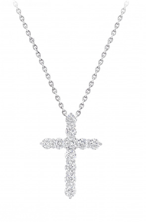 Крест Graff Classic Graff Round Diamond Cross Large Pendant RGP 005