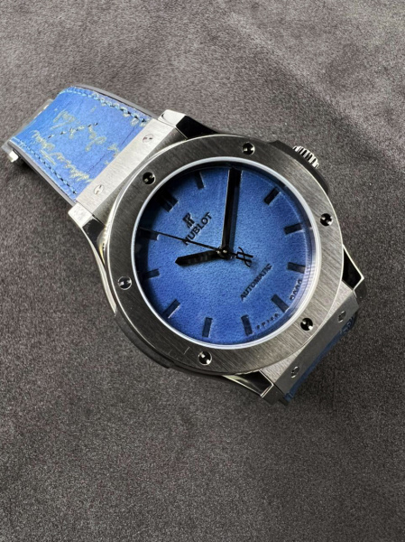 Hublot Classic Fusion Berluti Scritto Blue 45 mm 511.NX.050B.VR.BER16