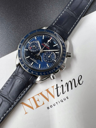 Omega Speedmaster Two Counters Co-Axial Chronometer Moonphase Chronograph 44.25 mm 304.33.44.52.03.001