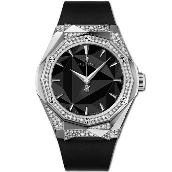 Hublot Classic Fusion Orlinski Titanium Alternative Pave 40 mm 550.NS.1800.RX.1804.ORL19