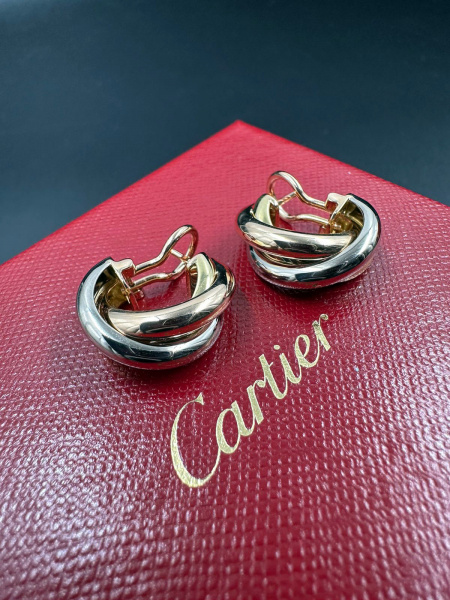 Серьги Cartier Trinity Earrings 80083231