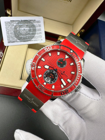 Ulysse Nardin Marine Diver Red 42,7 mm 263-33-3/96