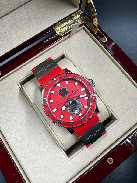 Ulysse Nardin Marine Diver Red 42,7 mm 263-33-3/96