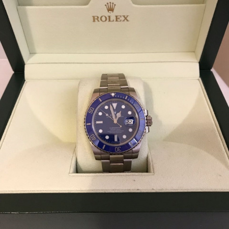 Rolex Submariner Date White Gold