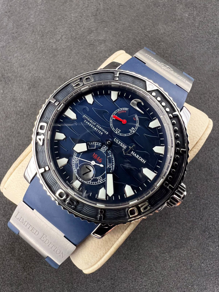 Ulysse Nardin Marine Diver Blue Surf Limited Edition 42.7 mm 263-36LE-3