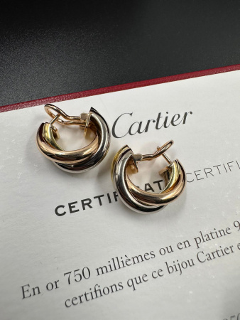 Серьги Cartier Trinity Earrings 80083231