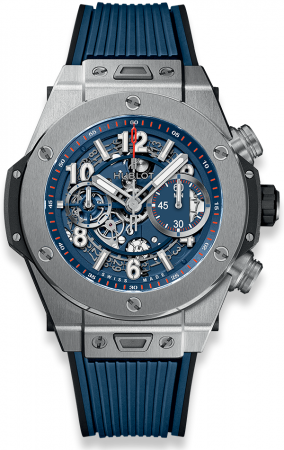 Hublot Big Bang Unico Titanium Blue 45 mm 411.NX.5179.RX