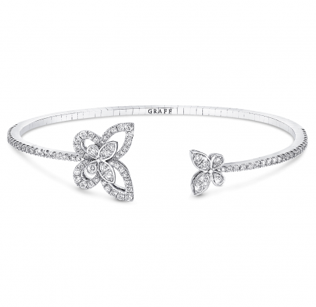 Браслет Graff Butterfly Double Silhouette Bangle RGB 501