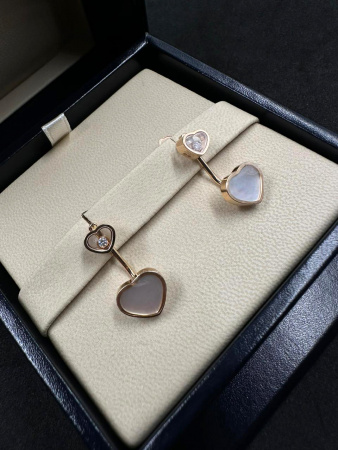Серьги Chopard Happy Hearts 83A082-5301