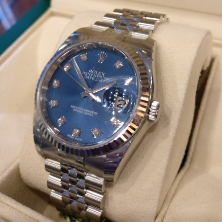 Rolex Datejust 36 Steel and White Gold 116234
