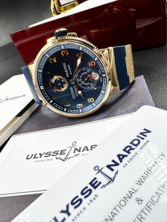 Ulysse Nardin Marine Chronometer Manufacture 43mm 1186-126-3/63