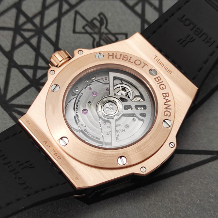 Hublot Big Bang Sang Bleu King Gold Pave 39 mm 465.OS.1118.VR.1704.MXM18