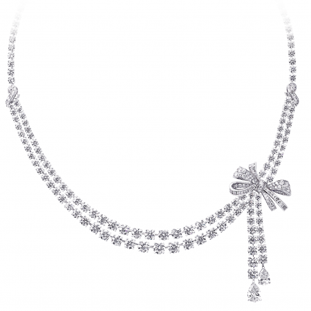 Колье Graff Bow Double Strand Necklace