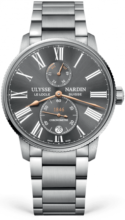 Ulysse Nardin Marine Chronometer Torpilleur 42mm 1183-310-7M/42-BQ