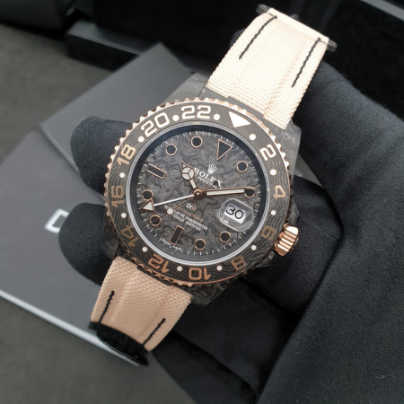 Rolex DiW NTPT Carbon GMT Everose Special Edition