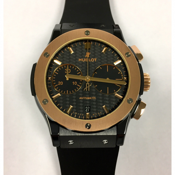 Hublot Classic Fusion 45 Chronograph Ceramic King Gold