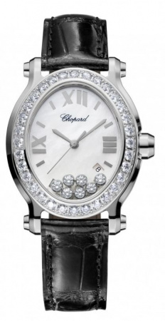 Chopard Happy Sport Oval Quartz Ladies 278546-3002
