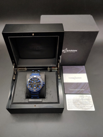 Ulysse Nardin Marine Diver Blue Sea Limited Edition 45.8 mm 263-97LE-3C