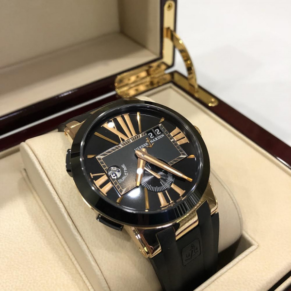 Ulysse Nardin Executive Dual Time Gold