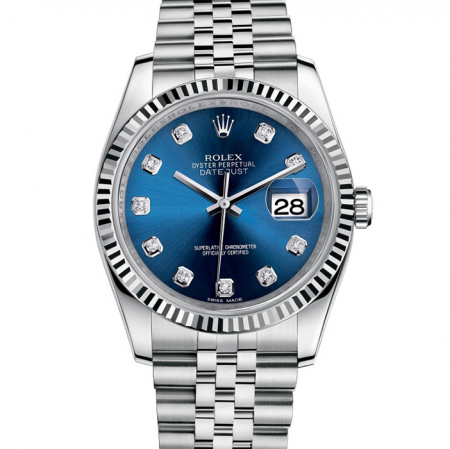 Rolex Datejust 36 Steel and White Gold 116234