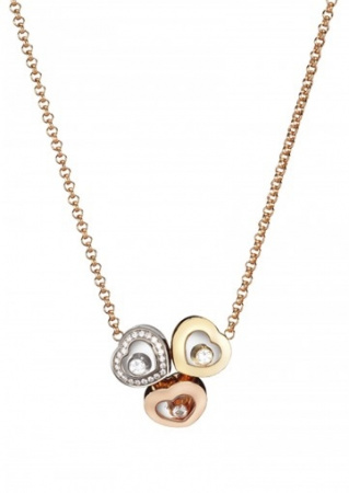 Колье Chopard Happy Diamonds 819390-9002