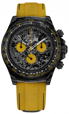 Rolex DiW Daytona Cosmograph All Carbon Lemon Edition CUSTOM