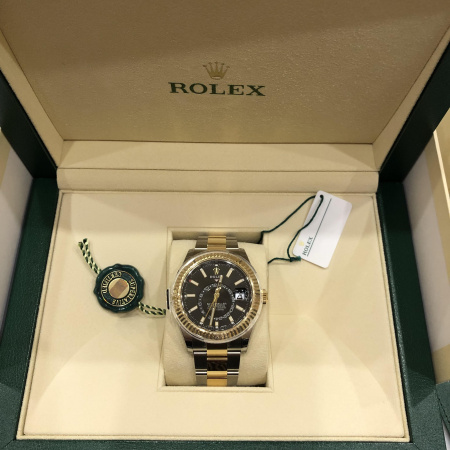 Rolex Sky-Dweller Steel and Gold