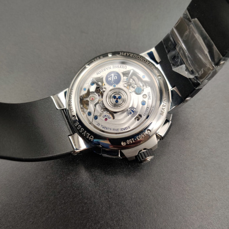 Ulysse Nardin Marine Chronograph Manufacture 43mm 1503-150-3/62