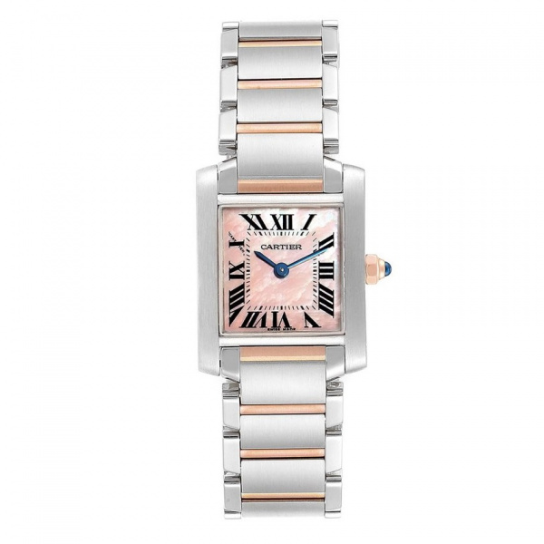Cartier Tank Francaise Mother Of Pearl Ladies W51027Q4